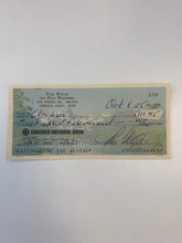 Threes Company Paul Wayne signed check