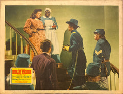 Randolph Scott and Gene Tierney "Belle Starr" original Lobby Card