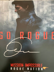 Mission: Impossible - Rogue Nation Tom Cruise signed movie photo