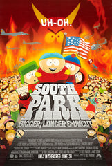 South Park 1999 Bigger Longer Uncut Original Movie Poster