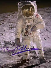Buzz Aldrin signed photo
