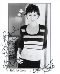 Kelli McCarty signed photo