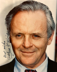 Anthony Hopkins signed photo