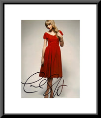 Taylor Swift signed photo
