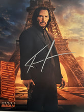 John Wick Keanu Reeves signed photo