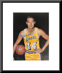 LA Lakers Jerry West signed photo
