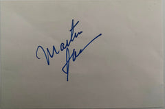 Apocalypse Now Martin Sheen original signature. GFA Authenticated