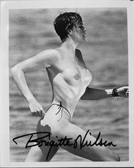 Brigitte Nielsen signed photo