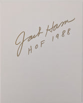 NFL Hall Of Famer Jack Ham Autograph