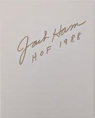 NFL Hall Of Famer Jack Ham Autograph