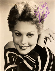 Kim Novak signed photo