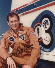 NASA Bill Pogue signed photo