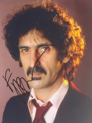 Frank Zappa signed photo