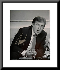 Donald Trump signed photo