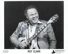 Roy Clark signed photo