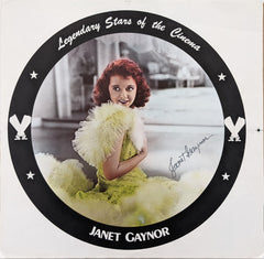 Legendary Stars of Cinema Janet Gaynor signed flat