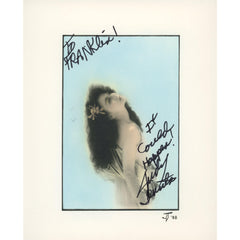 The Love Goddess Judy Tenuta original autographed photo - framed