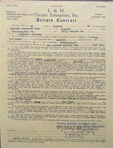 Dolly Dumplin Signed Contract