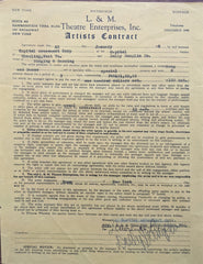 Dolly Dumplin Signed Contract