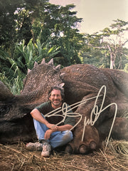 Jurassic Park Steven Spielberg signed photo