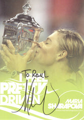 Tennis Champion Maria Sharapova signed photo