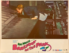Jane Fonda and Robert Redford "Barefoot in the Park" original Lobby Card