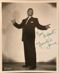 Frankie Lane signed photo