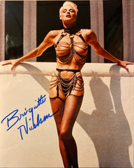 Brigitte Nielsen signed photo