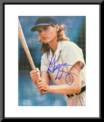 A League of Their Own Geena Davis signed movie photo