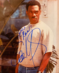 Eddie Murphy signed "Beverly Hills Cop" movie photo
