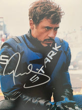 Iron Man Robert Downey Jr signed movie photo
