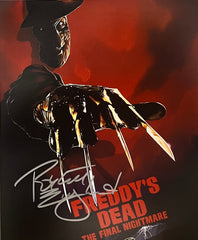 Freddy's Dead The Final Nightmare Robert Englund signed photo