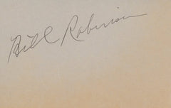 Bill Robinson signature cut