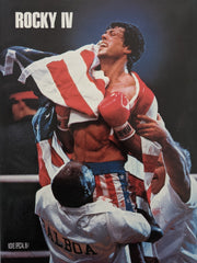 Rocky IV Unsigned Collector's Book