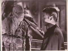 Lon Chaney Jr. and Turhan Bey signature cut