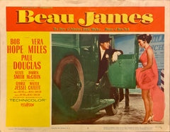 Bob Hope, Alexis Smith, and Vera Miles "Beau James" original Lobby Card