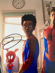 Spiderman Miles Morales signed photo