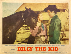 Robert Taylor and Brian Donlevy "Billy the Kid" original Lobby Card