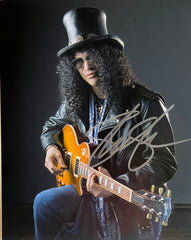 Guns N Roses Slash signed photo