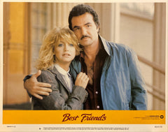 Burt Reynolds and Goldie Hawn "Best Friends" original Lobby Card