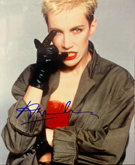 Annie Lennox signed "The Eurythmics" photo