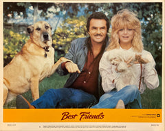 Burt Reynolds and Goldie Hawn "Best Friends" original Lobby Card