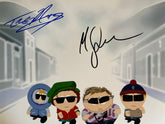 South Park Trey Stone and Matt Parker signed photo