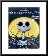 The Nightmare Before Christmas Tim Burton signed photo