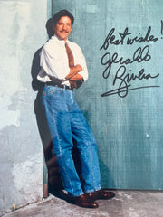 Talk Show Host Geraldo Rivera signed photo - Photo