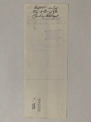 Linda Blair Star Wares consignment signed check