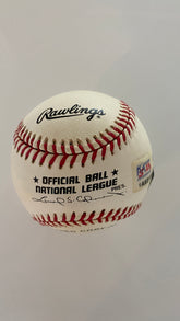 LA Dodger Duke Snider signed baseball