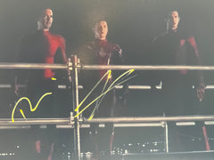 Spider-Man No Way Home cast signed photo