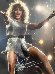 Tina Turner signed photo