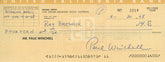 Winnie The Pooh Paul Winchell signed check - Check